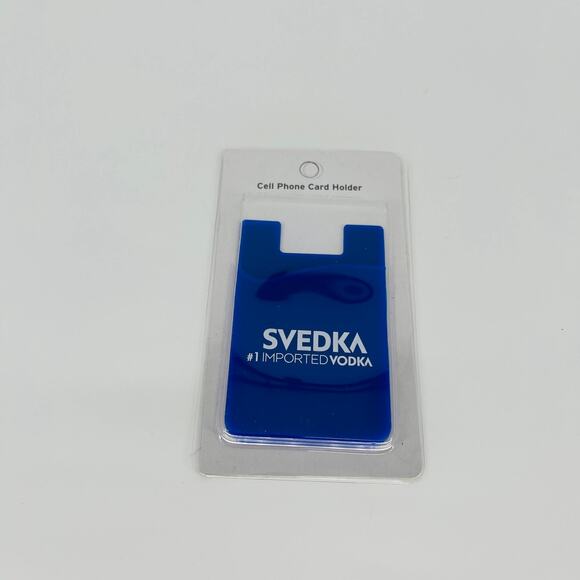 Svedka Blue and White Cell Phone Credit Card / ID holder - NWT - Picture 8 of 8